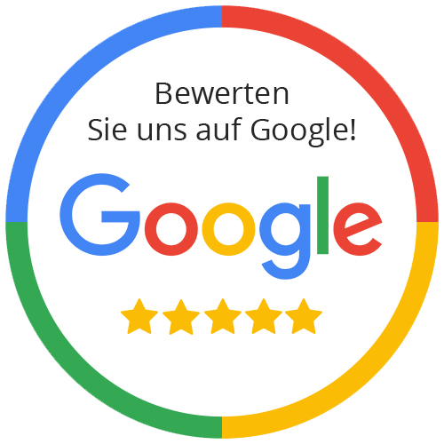 Bewerte uns auf Google